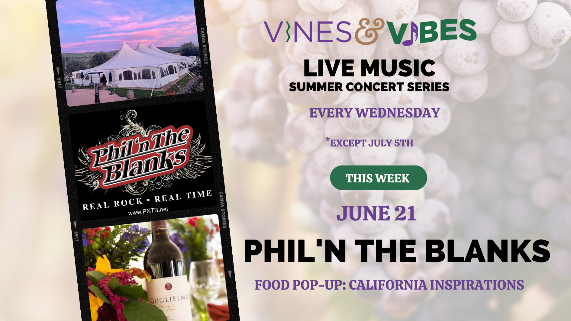 Vines and Vibes, Phil'n The Blanks