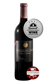 Guglielmo Private Reserve Estate Grown 2017 Zinfandel Silver Medal Sunset Wine Competition