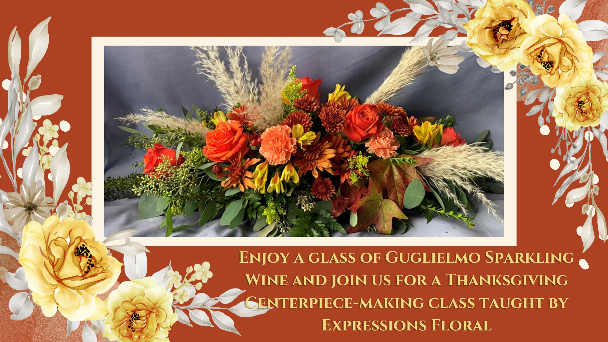 Thanksgiving Centerpiece Class at Guglielmo Winery