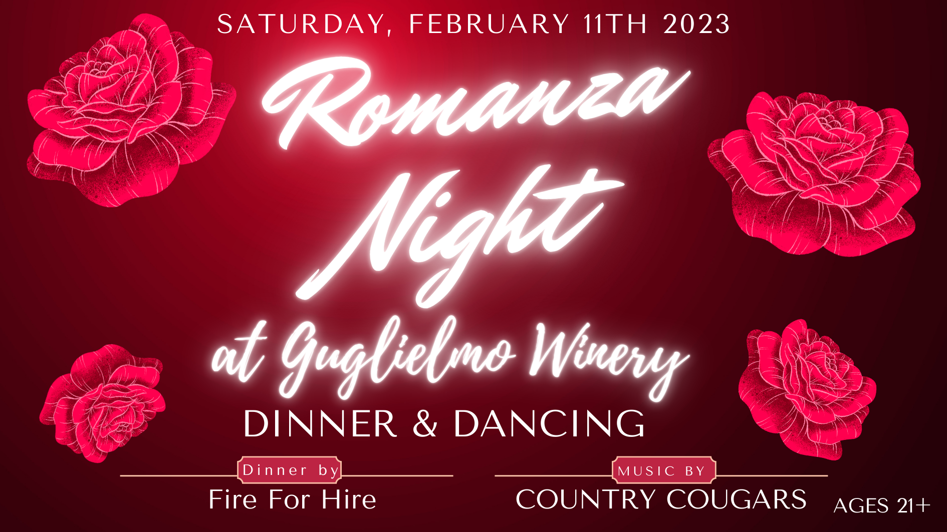 Romanza Night at Guglielmo Winery