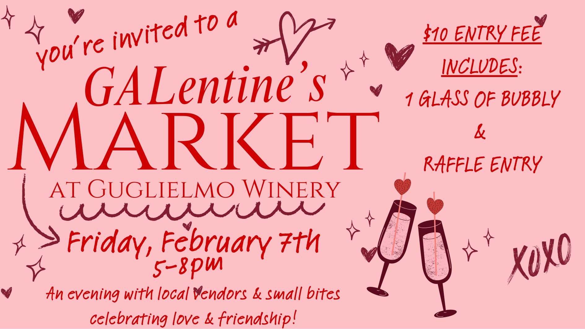 February 7th Galentine's Market