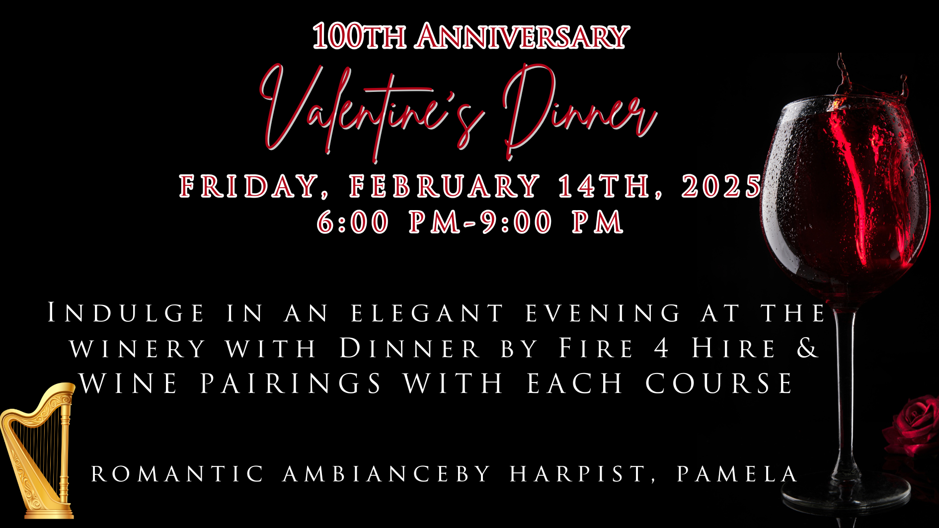 Winery Valentine's Dinner