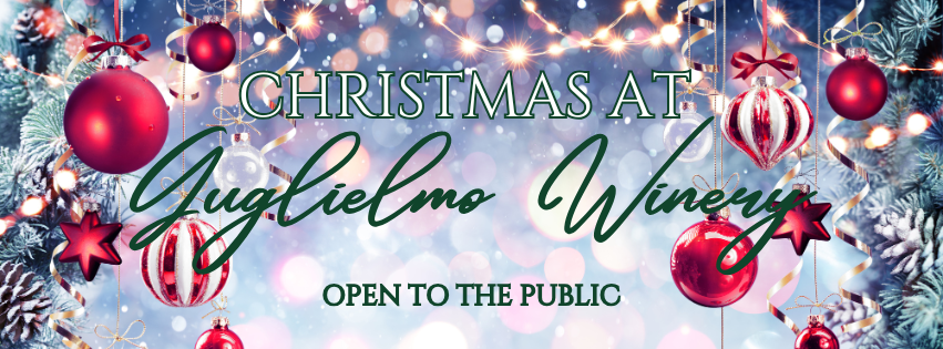 Christmas at the Winery Open to the Public