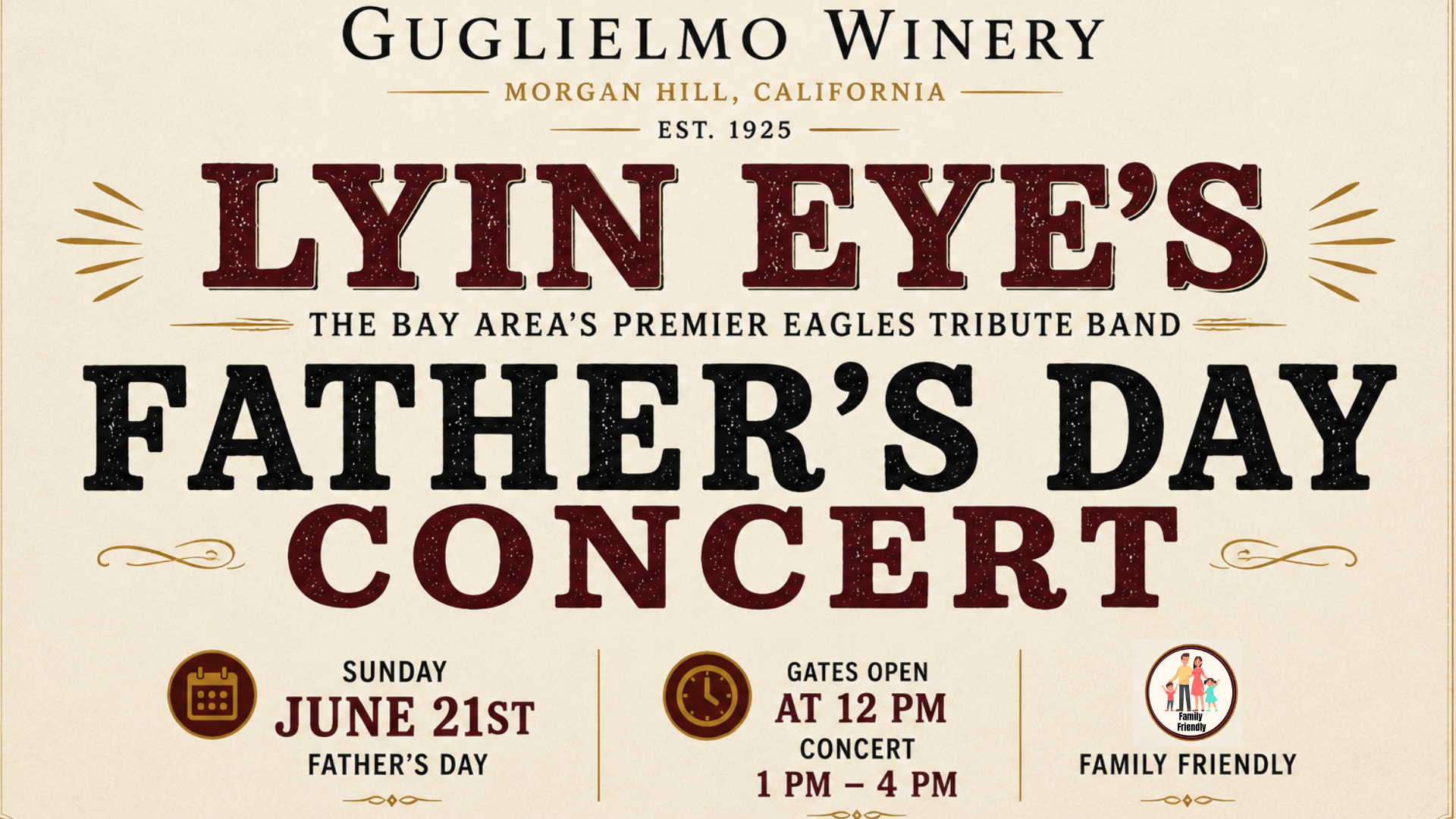 lyin eye's free father's day concert