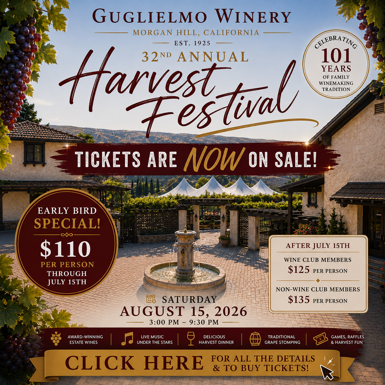 Harvest Festival Guglielmo Winery