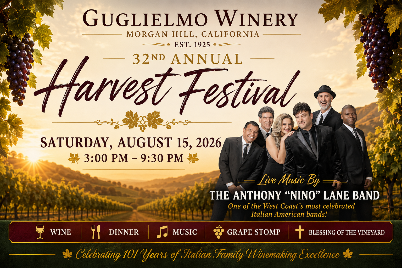 Guglielmo Winery Harvest Festival